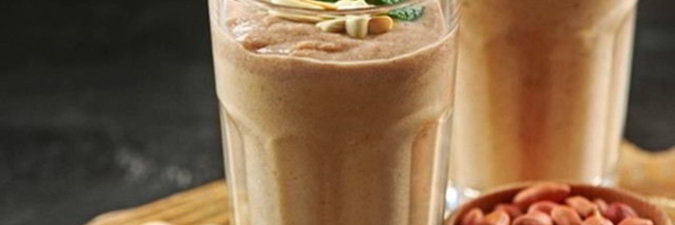 Протеиновый арахисовый коктейль