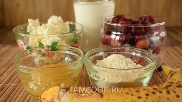 ШАГ 3. протеиновый коктейль с творогом и кедровой мукой