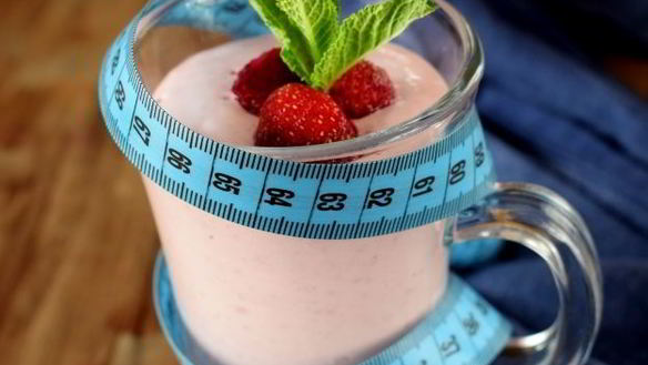 ШАГ 7. протеиновый коктейль с творогом и кедровой мукой