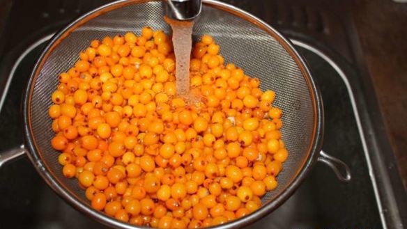 ШАГ 2. сироп из облепихи