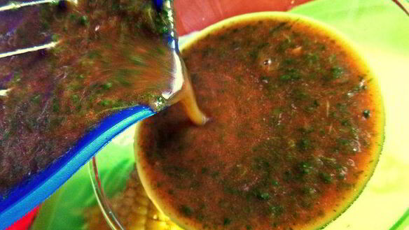 ШАГ 5. томатно-шпинатный напиток