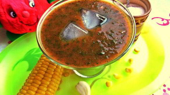 ШАГ 6. томатно-шпинатный напиток