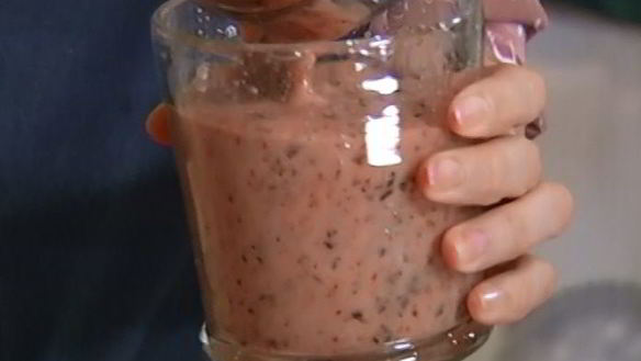 ШАГ 3. цитрусовый коктейль с бананом и черносливом