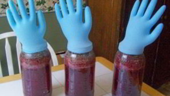 ШАГ 3. вино из жмыха