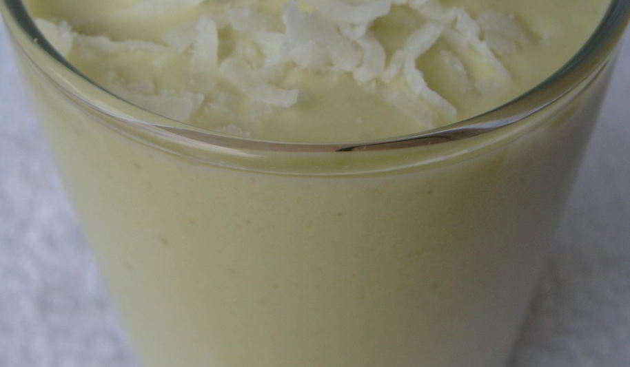 Рецепт витаминный напиток тропический авокадо