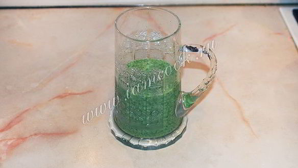 ШАГ 7. зеленый коктейль из шпината