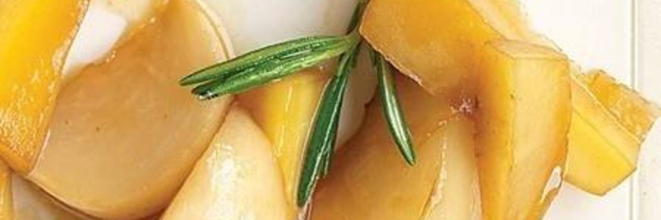 Жареные репа и пастернак в сиропе