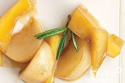 Жареные репа и пастернак в сиропе