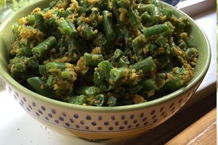 Салаты с фасолью