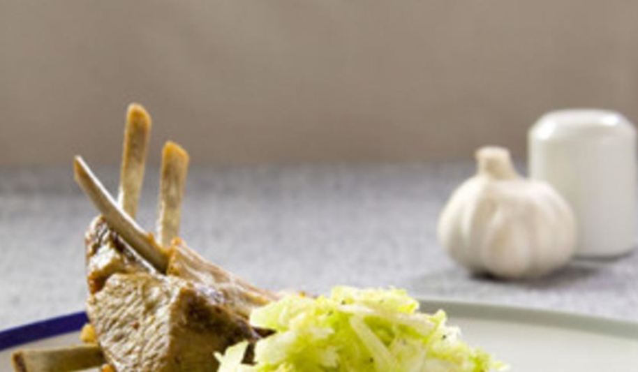 Рецепт капуста с чесноком и перцем