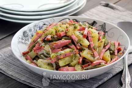 Немецкий картофельный салат