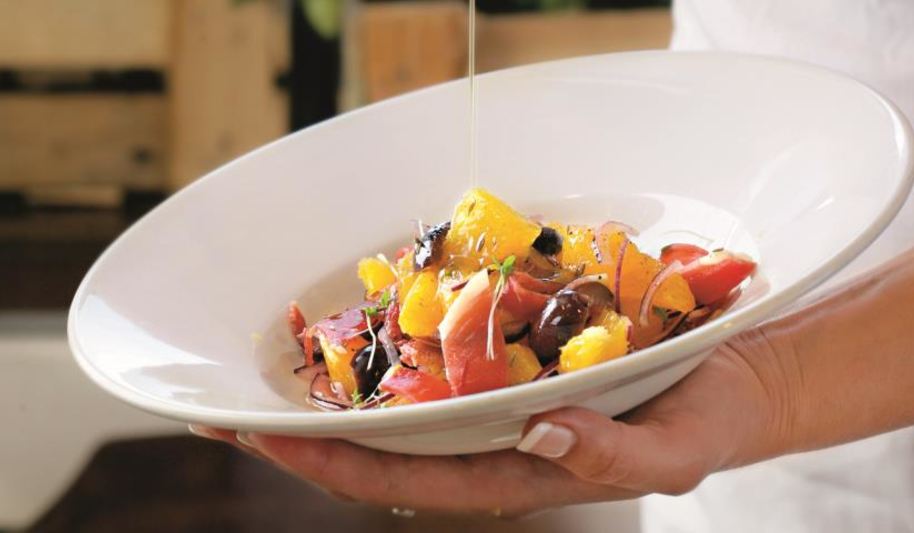 Рецепт кастильский салат из апельсинов с хамоном серрано