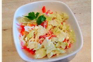 Легкий весенний салат