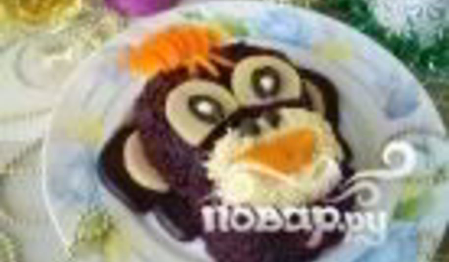 Рецепт новогодний салат с печенью трески