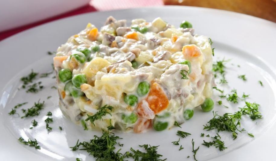 Рецепт салат оливье