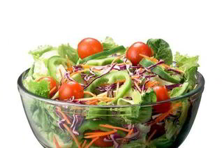 Овощной салат с горчичной заправкой