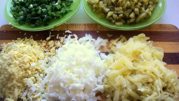 ШАГ 3. салат боровички