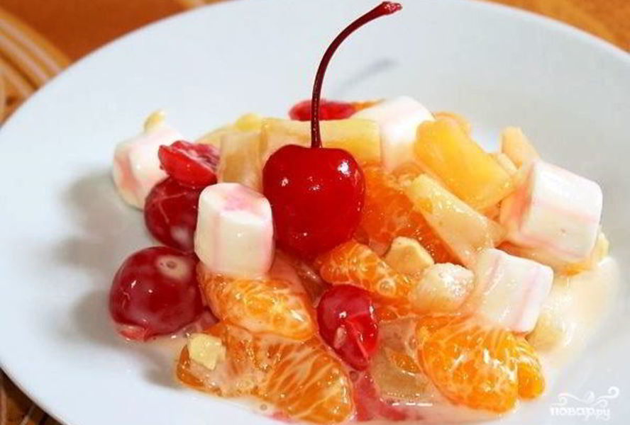 Салат гавайский