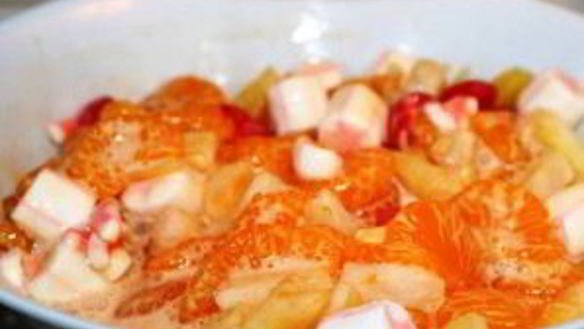 ШАГ 4. салат гавайский