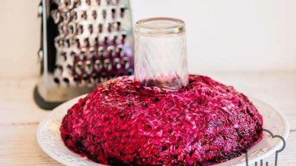 ШАГ 6. салат гранатовый браслет