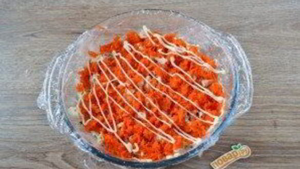 ШАГ 5. салат грибная поляна