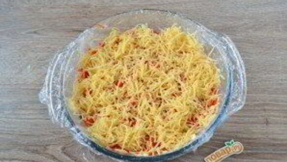 ШАГ 6. салат грибная поляна