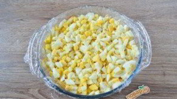 ШАГ 7. салат грибная поляна