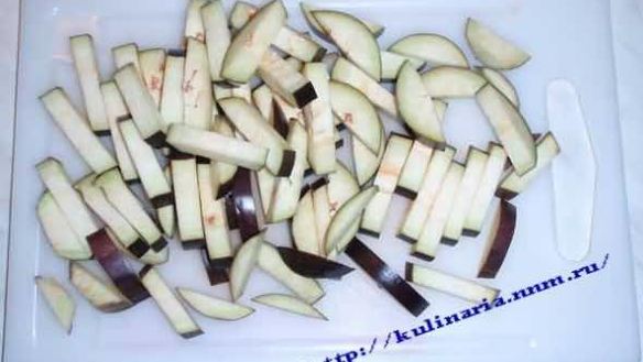 ШАГ 3. салат из баклажан