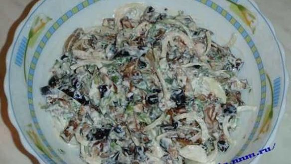 ШАГ 20. салат из баклажан