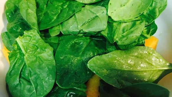 ШАГ 8. салат из дыни с авокадо под мятно-лаймовым соусом