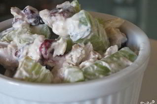 Салат из индейки с яблоками