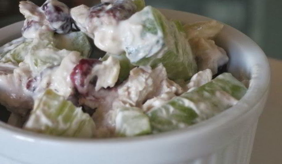 Рецепт салат из индейки с яблоками