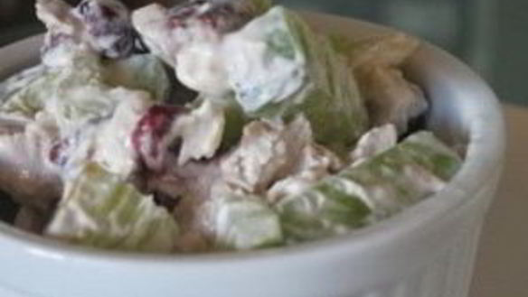 ШАГ 7. салат из индейки с яблоками