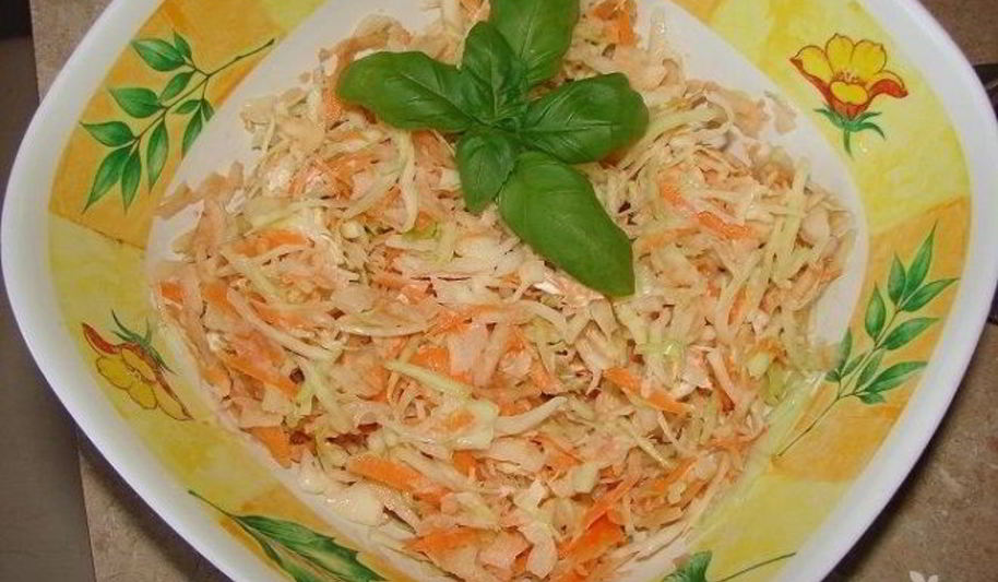 Рецепт салат из капусты и яблок