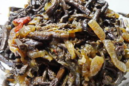 Салат из папоротника