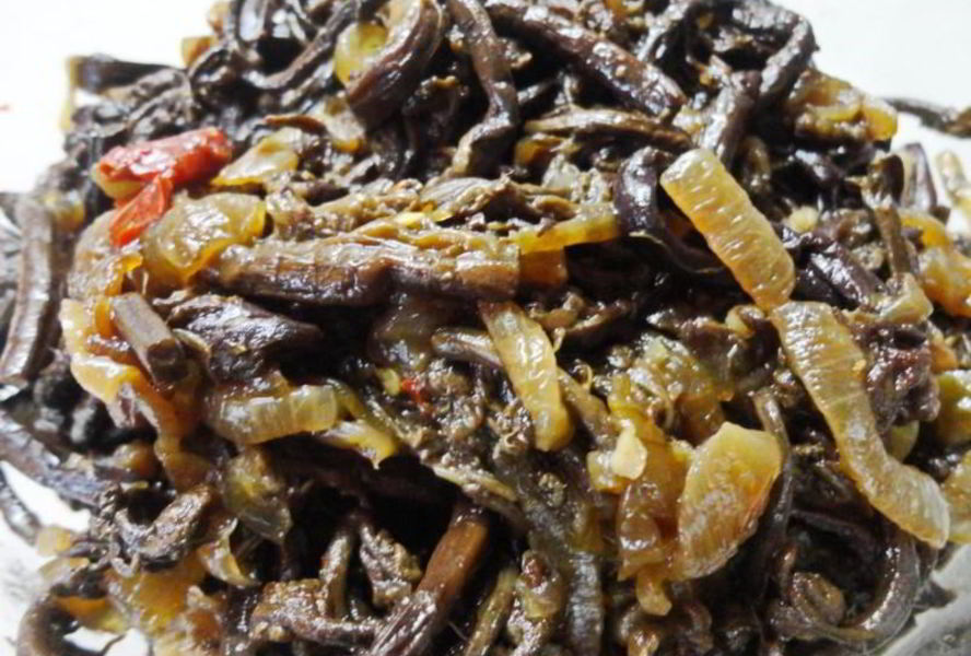 Салат из папоротника