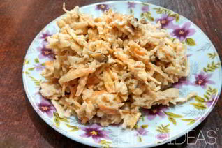 Салат из сельдерея с морковью