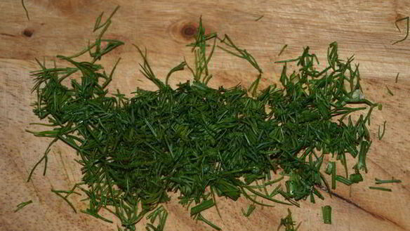 ШАГ 4. салат из соленых грибов