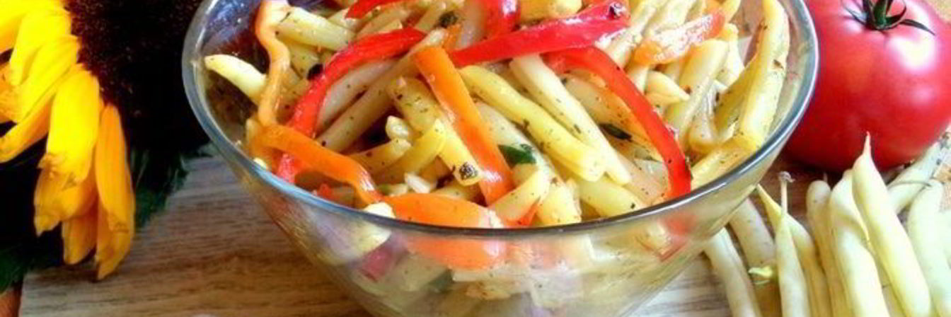 Салат из стручковой фасоли