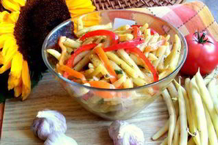 Салат из стручковой фасоли