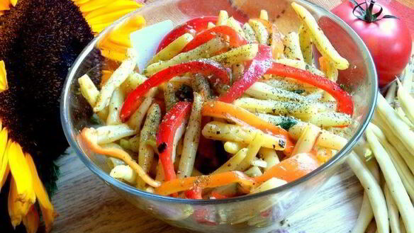 ШАГ 11. салат из стручковой фасоли