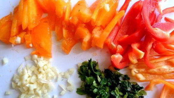 ШАГ 3. салат из стручковой фасоли