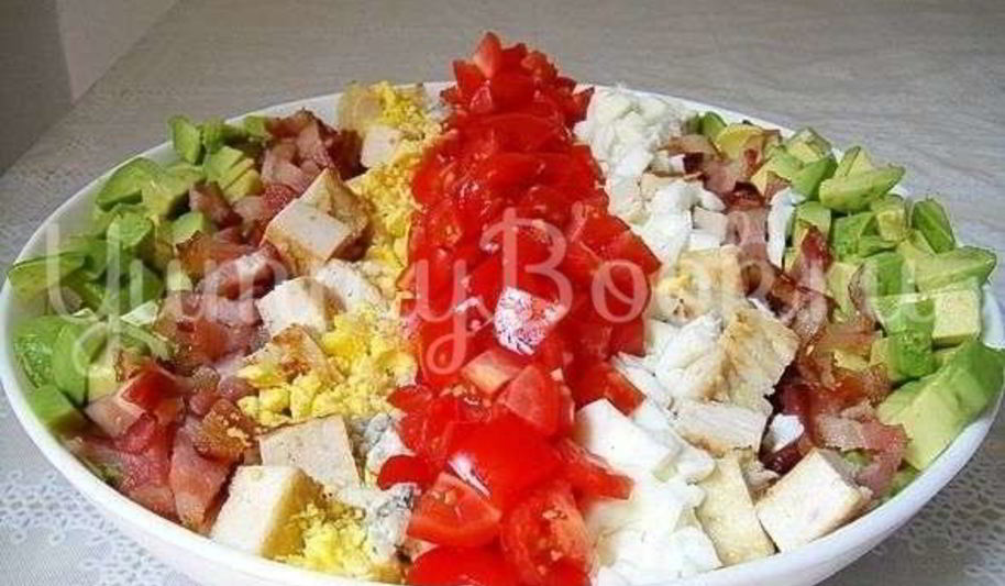 Рецепт салат кобб