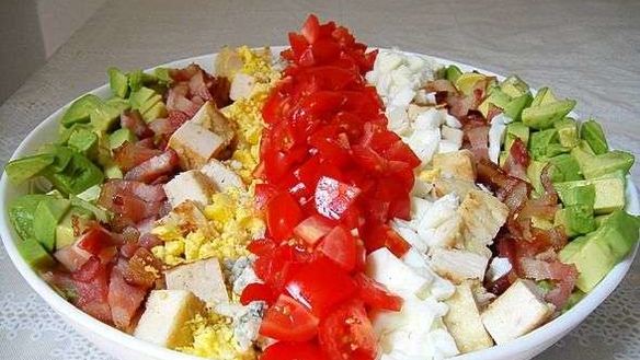 ШАГ 31. салат кобб