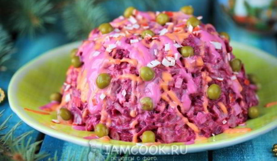 Рецепт салат конфетти