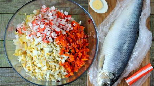 ШАГ 4. салат конфетти