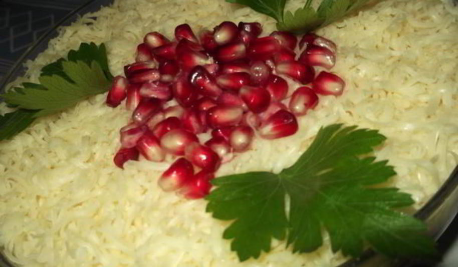 Рецепт салат кумушка