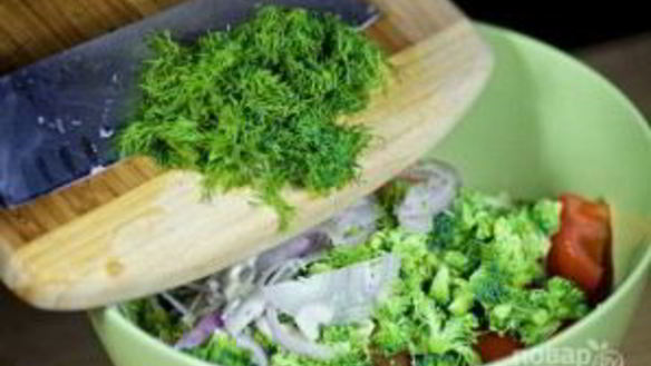 ШАГ 5. салат легкий перекус