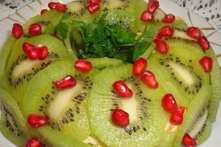 Салат Малахитовый браслет с куриным филе