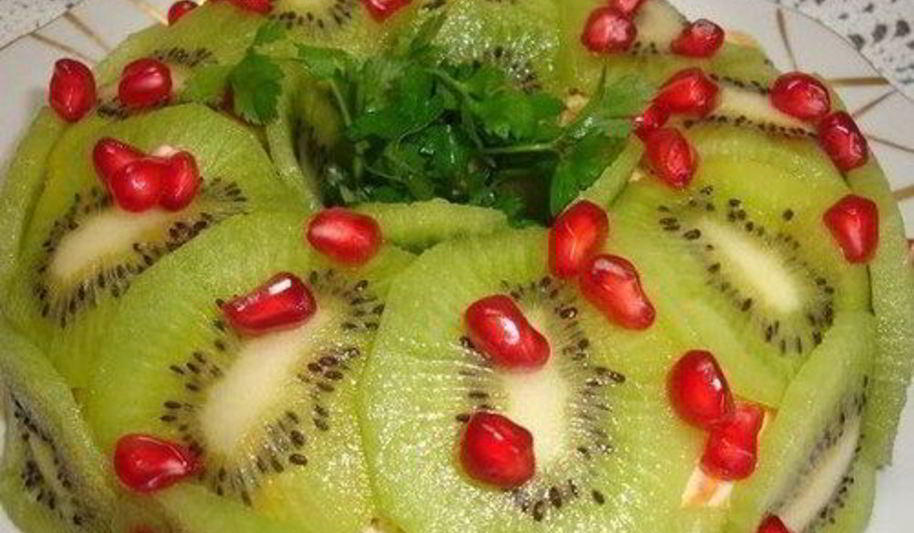 Рецепт салат малахитовый браслет с куриным филе
